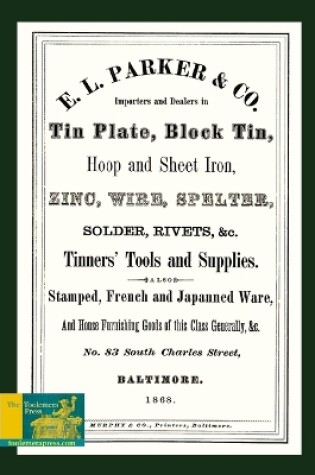 Cover of E. L. Parker & Co. Tinners' Tools And Supplies