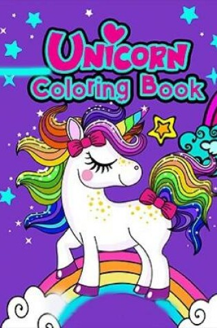 Cover of Unicorn Coloring Book