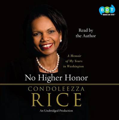 Book cover for No Higher Honor