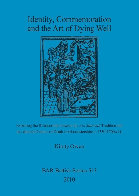 Cover of Identity, Commemoration and the Art of Dying Well