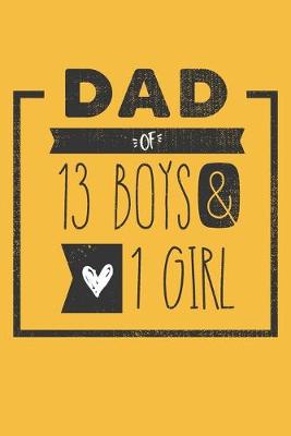 Book cover for DAD of 13 BOYS & 1 GIRL