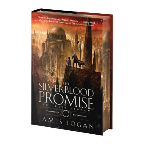 Book cover for The Silverblood Promise