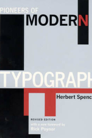 Cover of Pioneers of Modern Typography