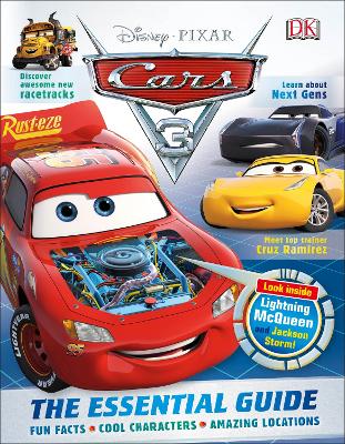 Book cover for Disney Pixar Cars 3 The Essential Guide