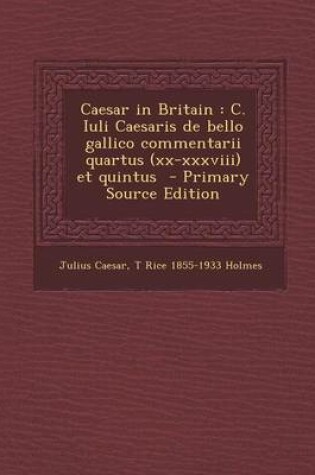 Cover of Caesar in Britain