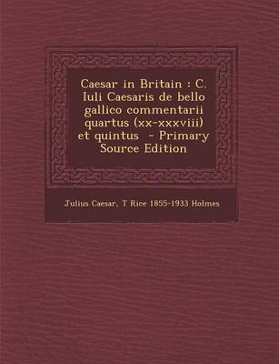 Book cover for Caesar in Britain