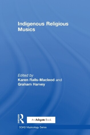Cover of Indigenous Religious Musics