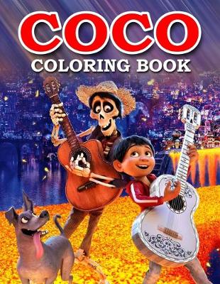 Book cover for Coco Coloring Book