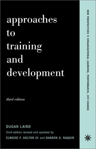 Book cover for Approaches To Training And Development