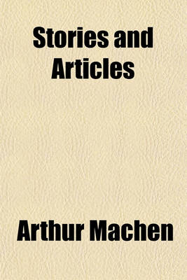 Book cover for Stories and Articles Volume 1