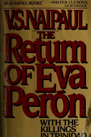 Cover of Return of E Peron V675