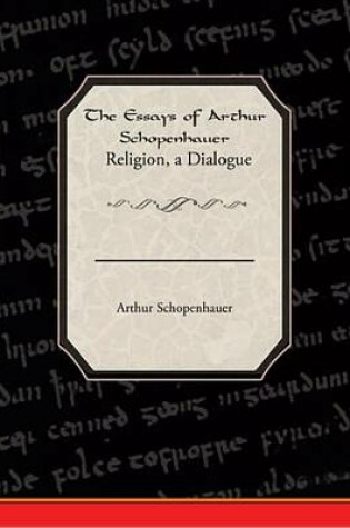 Cover of Religion, a Dialogue, Etc.