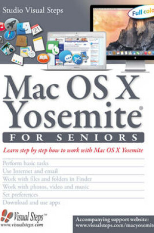 Cover of Mac OS X Yosemite for Seniors