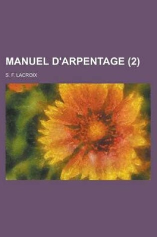 Cover of Manuel D'Arpentage (2)