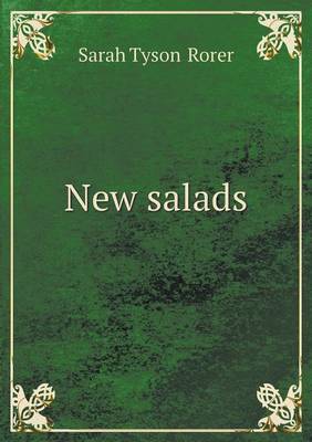 Book cover for New salads