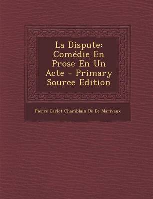 Book cover for La Dispute