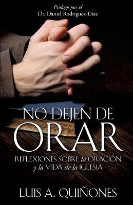 Book cover for No dejen de orar