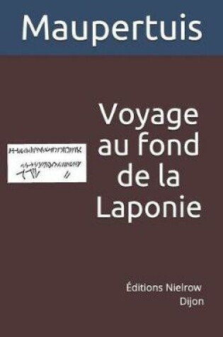 Cover of Voyage Au Fond de la Laponie