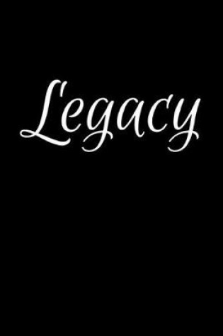 Cover of Legacy