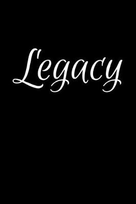 Book cover for Legacy