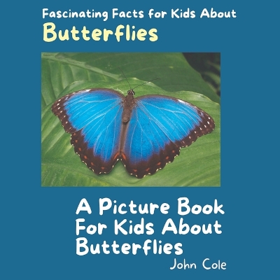 Book cover for A Picture Book for Kids About Butterflies