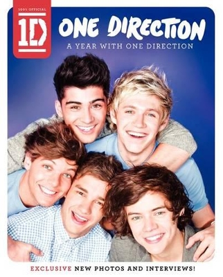 Book cover for One Direction: A Year with One Direction