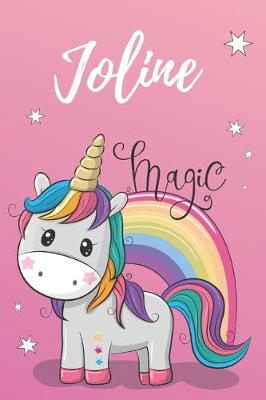 Book cover for Joline Notizbuch Einhorn DIN A5