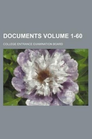 Cover of Documents Volume 1-60