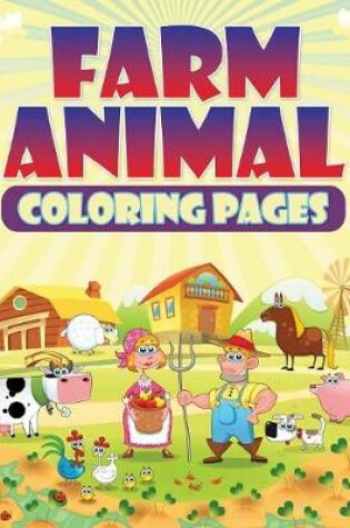 Cover of Farm Animal Coloring Pages