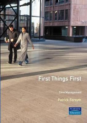 Book cover for First Things First