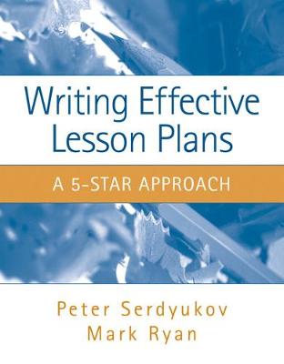 Book cover for Writing Effective Lesson Plans