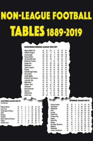 Cover of Non-League Football Tables 1889-2019