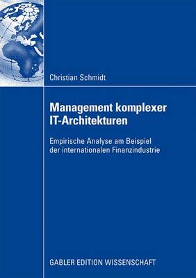 Book cover for Management Komplexer It-Architekturen