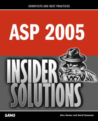Book cover for ASP 2005 Insider Solutions