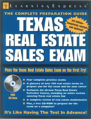 Cover of Texas Real Estate Sales Exam