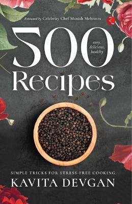 Book cover for 500 Easy, Delicious, Healthy Recipes