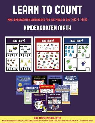 Book cover for Kindergarten Math (Learn to count for preschoolers)