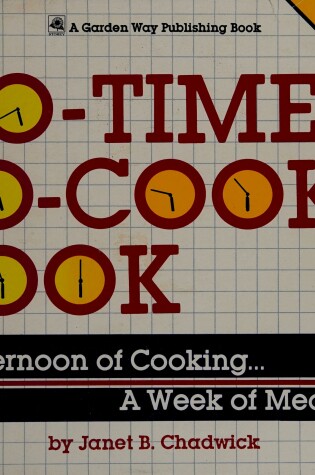 Cover of No-time-to-cook Book