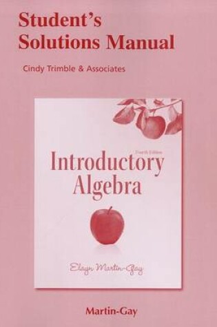 Cover of Student Solutions Manual for Introductory Algebra