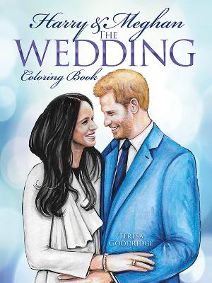 Book cover for Harry and Meghan The Wedding Coloring Book