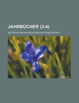 Book cover for Jahrbucher (3-4 )