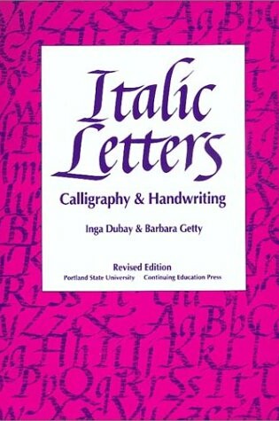 Cover of Italic Letters Calligraphy and Handwriting