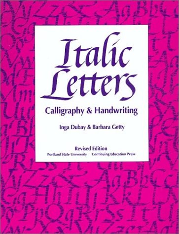 Cover of Italic Letters Calligraphy and Handwriting