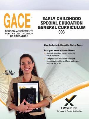 Book cover for Gace Early Childhood Special Education 003