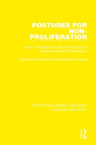 Cover of Postures for Non-Proliferation