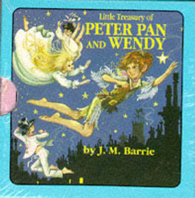 Book cover for Little Treasury of "Peter Pan and Wendy"