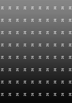 Cover of Notebook - Digits of Pi Theme