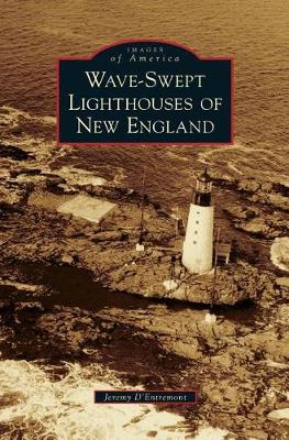 Book cover for Wave-Swept Lighthouses of New England
