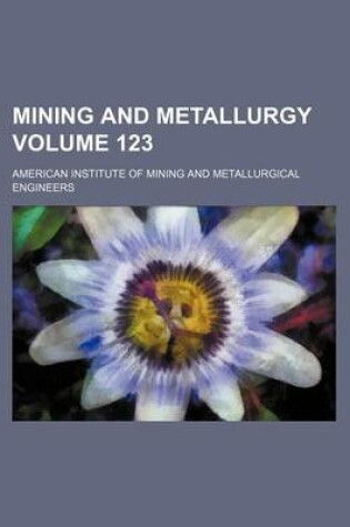 Cover of Mining and Metallurgy Volume 123