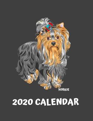 Book cover for 2020 Yorkie Calendar